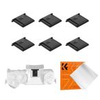 K&amp;F Concept hot колодка покрытие универсальный колодка колпак kse surrey колодка покрытие камера защита контакт защита пластик камера a зеркало re