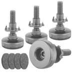 HOTQ мебель для фиксация ножек мебель регулировщик уровень кольцо foot горизонтальный регулировка накладка стол ножек для регулировочный болт 4 шт. комплект 