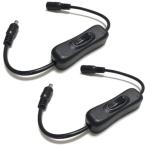 DC источник питания in линия кабель on / off переключатель имеется DC DC источник питания адаптер удлинение DC источник питания in линия переключатель кабель 5.5 x 2.1mm удлинение 