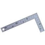 シンワ測定Shinwa Sokutei 曲尺厚手広幅シルバー 15cm 10424