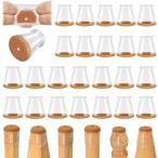 VIUME стул ножек покрытие стул .. колпак силикон прозрачный шум .. предотвращение re Phil имеется фетр сиденье круг ножек угол ножек двоякое применение 16 шт. комплект круглый 