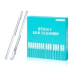 耳かき もちネバ式 耳掃除 耳垢をごっそり取る 耳かき 吸引 ネバネバ 綿棒 粘着 耳に優しい 24本入り先端径4.5mm