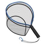 SANLIKE fly рыбалка круглая сеть One-piece шар рамка-оправа рыболовная сеть aluminium сплав рама EVA руль сачок ami супер-легкий Raver ko-te