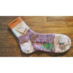 靴下　A HOPE HEMP  Hemp Socks HSX-222 （ORANGE）メンズ　アホープヘンプ