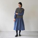 ショッピングフェアトレード ハンドニット　シサムコウボウ　SISAM アランベスト（ゴートブラウン/ゴートホワイト） フェアトレード　シサム工房