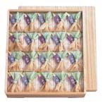  красный склон моти . коробка 20 штук Кинако моти маленький furoshiki посылка 