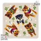 日本製ハンカチ タオル 柴犬 シバ犬 プレゼント 女性 実用的 ギフト シェニール織 アーンジョー 30代 40代 50代 60代