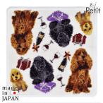 ハンカチプレゼント女性実用的ブランドタオルアメリカンコッカーギフト犬柄シェ...