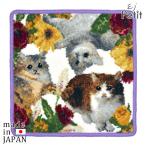 ハンカチプレゼント女性実用的ブランドタオルハンカチマンチカン日本製シェニー...