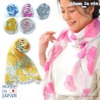 ショールストール日本製コットンリネン新柄登場選べる綿麻リネンUV加工フリン...