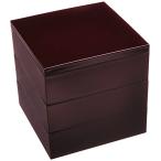 若泉漆器 3段重箱 5寸永禄重 新溜(内黒) H-156-22-A