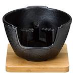 isigaki промышленность коврик для посуды мульти- товар размер :W150XD150XH95mm товар масса ( примерно ):1025g металлический литье способ . котел маленький дерево шт. есть I39108