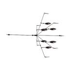 ji- трещина Stealth seven alabama7шт.@ arm GEECRACK STEALTH7 V#04 стальной 7шт.@ arm 