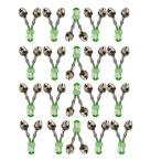 HiBD рыбалка bell 20pcs спираль зажим рыба bell рыбалка резец сигнализация 