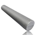 Fungoal フォームローラー ［グレー］ 肩甲骨 背中のストレッチ用ポール 『マニュアル付き』 体幹 バランス ヨガ ポール 筋膜リリース