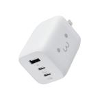 エレコム 充電器 65W USB PD対応 3ポート Type-C USB-A 【 iPhone 16 15 14 iPad Macbook Air