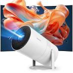 YOWHICK プロジェクター 家庭用【Android TV搭載・APP利用可能・270°回転】プロジェクター 小型 18000LM 1080P Wi