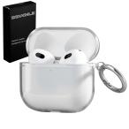 ZIZUCHLE for Airpods 4 ケース クリア Airpods 第4世代ケース TPU製 全面保護 落下防止 キズ防止 耐衝撃 装着充電
