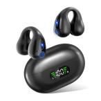 イヤホン bluetooth ワイヤレスイヤホン 骨伝導イヤホン「2024音質強化・イヤーカフ型の魅力」オープンイヤー イヤホン イヤーカフ イヤホン