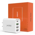 20w PD 急速充電器 type-c 【四台同時に充電可能・超軽量・極小型】 usb コンセント iPhone タイプc 充電器 usb c 充電器