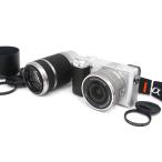 【全額返金保証】美品｜ソニー α6400 ILCE-6400Y ダブルズームレンズキット シルバー シャッター回数 約450回以下 γA5202-2Q1A