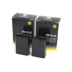 [ вся сумма возвращение денег гарантия ] превосходный товар l Nikon EN-EL25 Li-ion перезаряжаемый аккумулятор 2 шт. комплект CA01-A7500-2D2F Nikon зарядка блок батарей Z 50 Z 30 Z fc длина час использование 