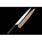 訳有品|高鳳正國 柳刃包丁 水焼本焼 尺一 黒檀柄 白鞘付 KN02-A10287-2L3D-ψ