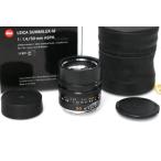 【全額返金保証】極美品｜ライカ SUMMILUX-M 50mm f/1.4 ASPH (6bit) ブラック CA01-M2702-3X3