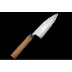 並品｜正本 出刃包丁 霞 五寸 朴柄 KN02-A10691-2L1B
