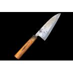 並品｜小山本手打刃物 出刃包丁 霞 五寸半 朴柄 KN02-A11032-2L1A