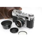【全額返金保証】訳有品|ニコン Nikon S2 後期 ボディ + Nikkor-H・C1;2 f=5cm CA01-M3855-3U4B-ψ