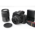 ショッピングEOS 【全額返金保証】良品｜キヤノン EOS Kiss M2 ダブルズームキット [ブラック] （センサー清掃済み） CA01-M5203-2Q1A