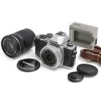 [ вся сумма возвращение денег гарантия ] товар среднего качества l Olympus OLYMPUS OM-D E-M10 EZ двойной zoom комплект [ серебряный ] CA01-B3709-2Q2B