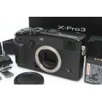 【全額返金保証】良品｜富士フイルム FUJIFILM X-Pro3 ボディ [ブラック] CA01-R3498-2K3