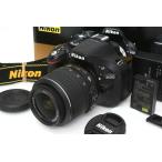 【全額返金保証】並品｜ニコン D5200 18-55 VR レンズキット [ブラック]（センサー清掃済み） CA01-R4081-2P5