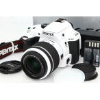 【全額返金保証】並品｜ペンタックス PENTAX K-50 レンズキット [ホワイト] CA01-R6765-3X3