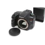 【全額返金保証】良品｜ソニー α65 SLT-A65V ボディ（センサー清掃済み） CA01-B5547-2Q2A
