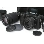 【全額返金保証】良品｜ソニー α6400 ILCE-6400Y ダブルズームレンズキット [ブラック]（純正予備バッテリー付き・センサー清掃済み） CA01-R5006-2P3