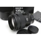【全額返金保証】良品｜ニコン NIKKOR Z 135mm f/1.8 S Plena CA01-B5708-3Y4