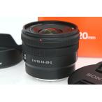 【全額返金保証】美品｜ソニー E PZ 10-20mm F4 G SELP1020G CA01-R5388-3X5