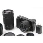 【全額返金保証】並品｜ソニー α6100 ILCE-6100Y ダブルズームレンズキット [ブラック]（センサー清掃済み） CA01-M6869-3V3B