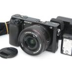 お買い得品｜ソニー α6000 ILCE-6000L パワーズームレンズキット [ブラック] CA01-R5850-3Y2D
