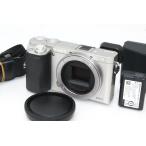 【全額返金保証】美品｜ソニー α6000 ILCE-6000 ボディ [シルバー] CA01-R5939-2P2B