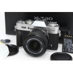 【全額返金保証】並品｜富士フイルム FUJIFILM X-T30 15-45mmレンズキット [シルバー]（センサー清掃済み） CA01-R6723-2K1