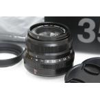 【全額返金保証】美品｜富士フイルム フジノンレンズ XF35mmF2 R WR [ブラック] CA01-R7205-2A3