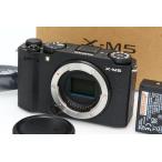 【全額返金保証】美品｜富士フイルム FUJIFILM X-M5 ボディ [ブラック] CA01-R7257-2P4