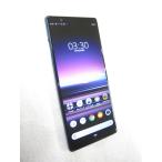 中古 SONY Xperia5 64GB ブルー SO-01M docomo ※SIMトレイ欠品