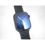 中古 Apple Watch Series7 GPS + Cellular 45mm スペースブラックチタニウムケース + ミッドナイトレザーリンク ML8X3J/A Model_A2478 ※バッテリ残量少なめ