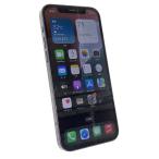 中古 Apple iPhone12 64GB ブラック MGHN3J/A SIMフリー ネットワーク利用制限▲判定