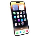 中古 Apple iPhone14 Pro Max 128GB ゴールド MQ983J／A SIMフリー ネットワーク利用制限▲判定